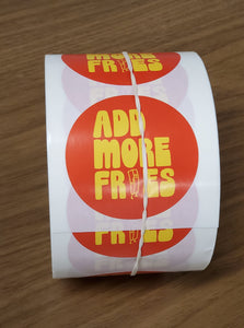 Add More Fries Stickers