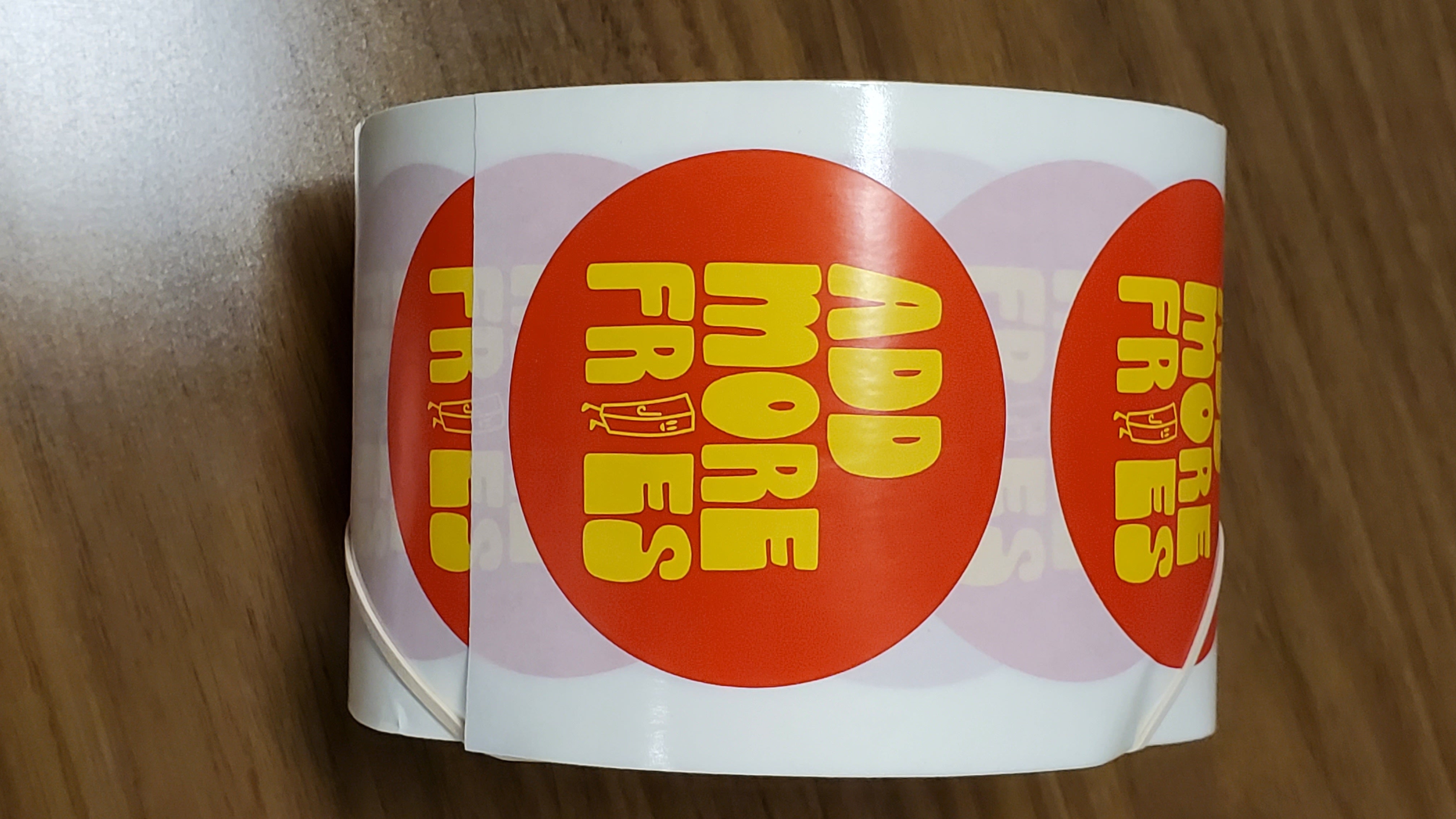 Add More Fries Stickers