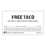 Load image into Gallery viewer, Free Taco Cards
