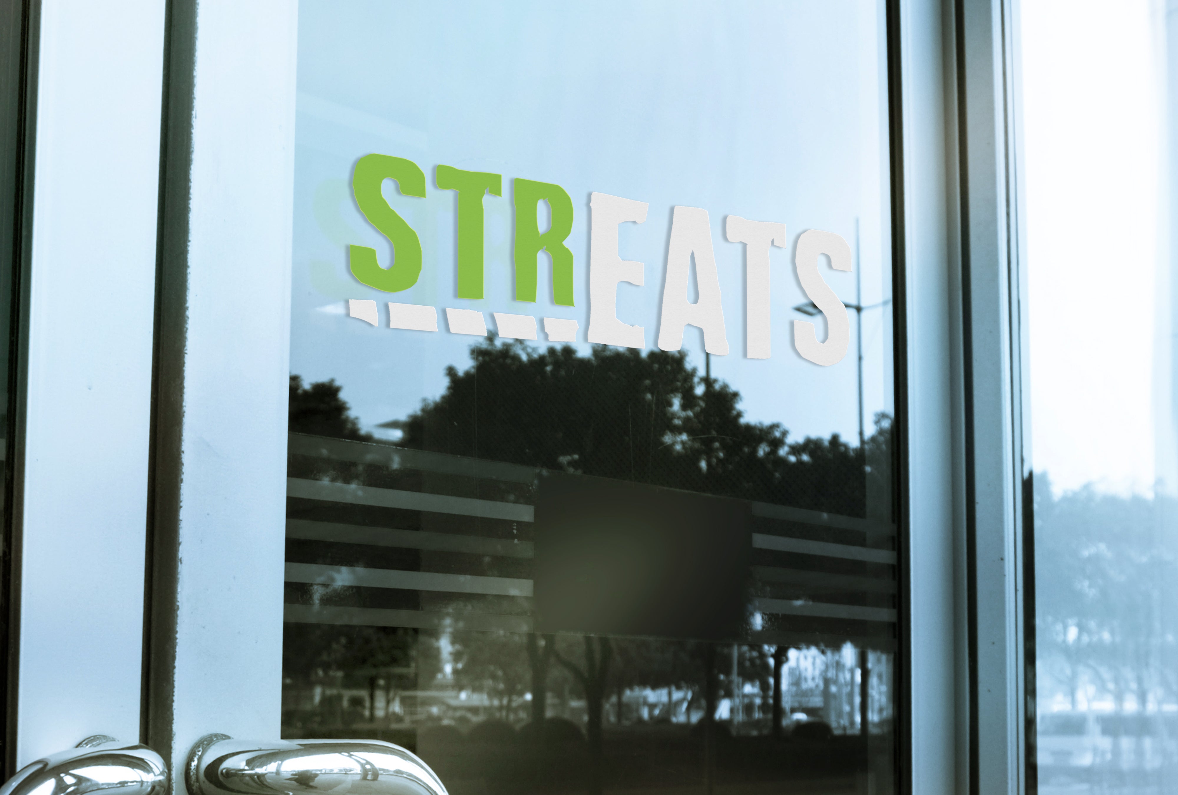 strEATS Vinyl Door Logo